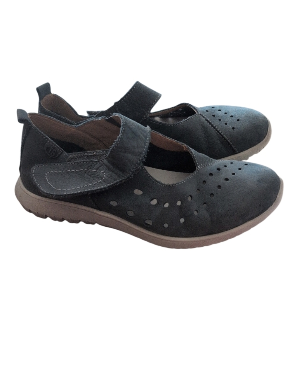 Josef Seibel Women’s EU 36 Black Leather Comfort Sandals Adjustable Strap - Picture 3 of 7